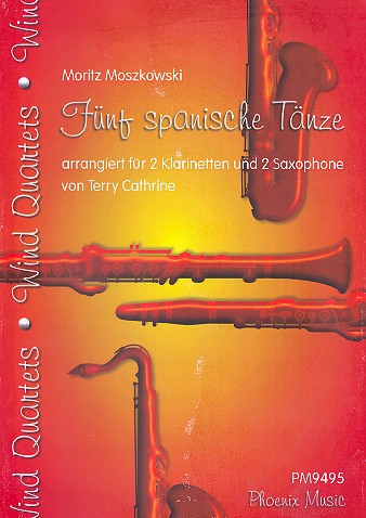 5 spanische Tänze für 2 Klarinetten