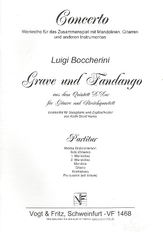 Grave und Fandango für Gitarre