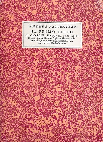 Il Primo Libro di Canzone, Sinfonie ...