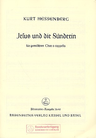 Jesus und die Sünderin op.67
