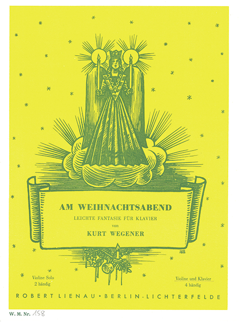 Am Weihnachtsabend für Violine und Klavier