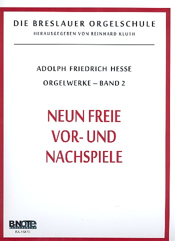 9 freie Vor- und Nachspiele