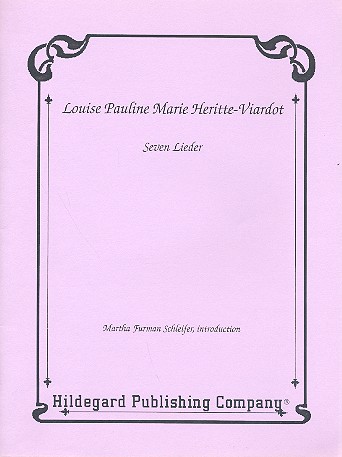 7 Lieder für Gesang und Klavier