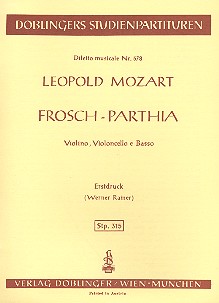 Frosch-Parthia für Violine, Violoncello