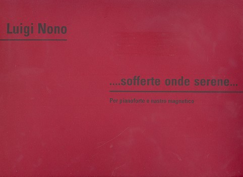 Sofferte onde serene (+Audio-online)