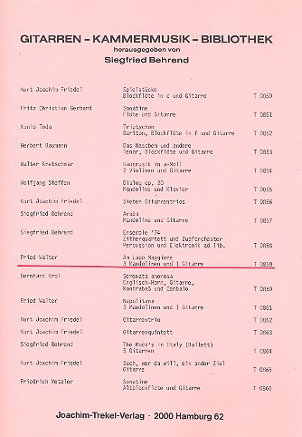 Am Lago Maggiore für 3 Mandolinen