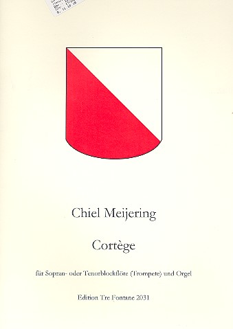 Cortège für Sopranblockflöte