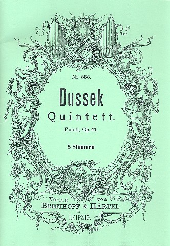Quintett f-Moll op.41 für Violine, Viola,