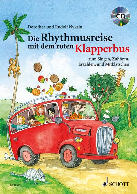 Die Rhythmusreise mit dem roten Klapperbus (+CD)
