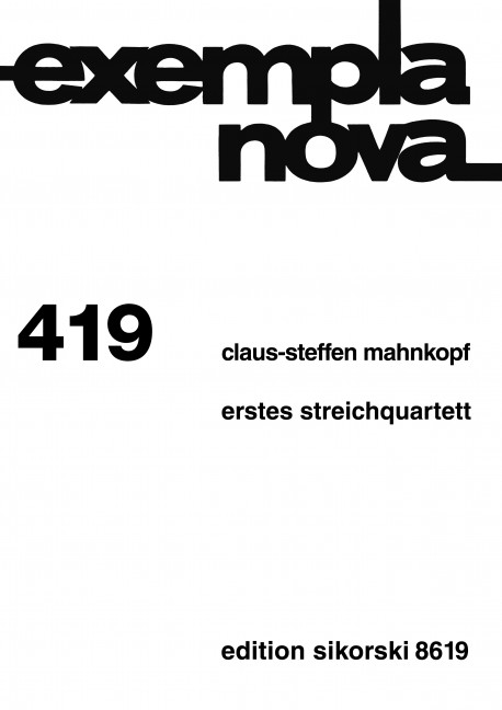 Streichquartett Nr.1