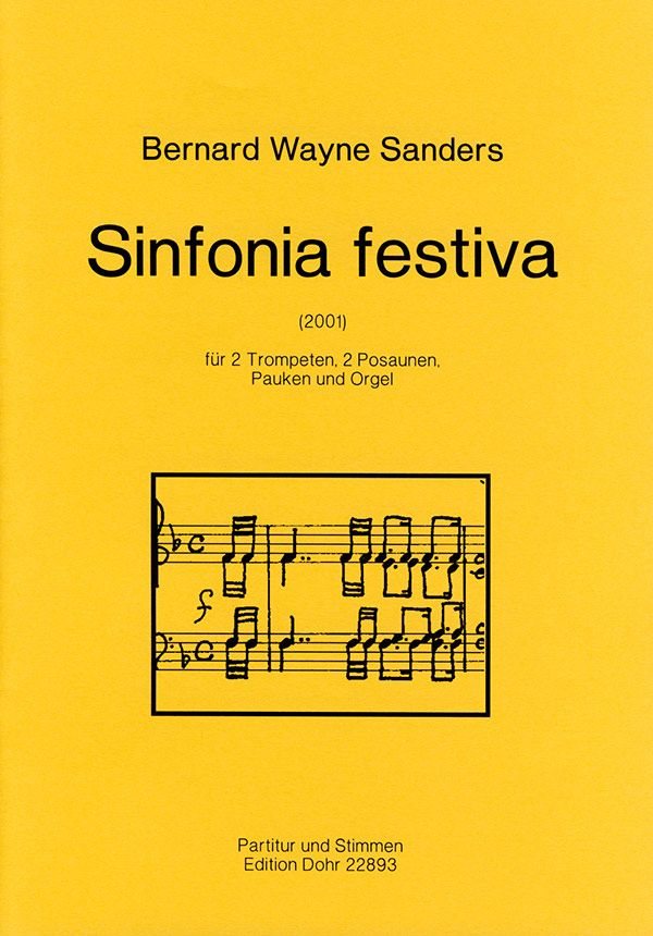 Sinfonia festiva für 2 Trompeten,