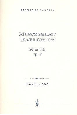 Serenada C-Dur op.2 für Streichorchester