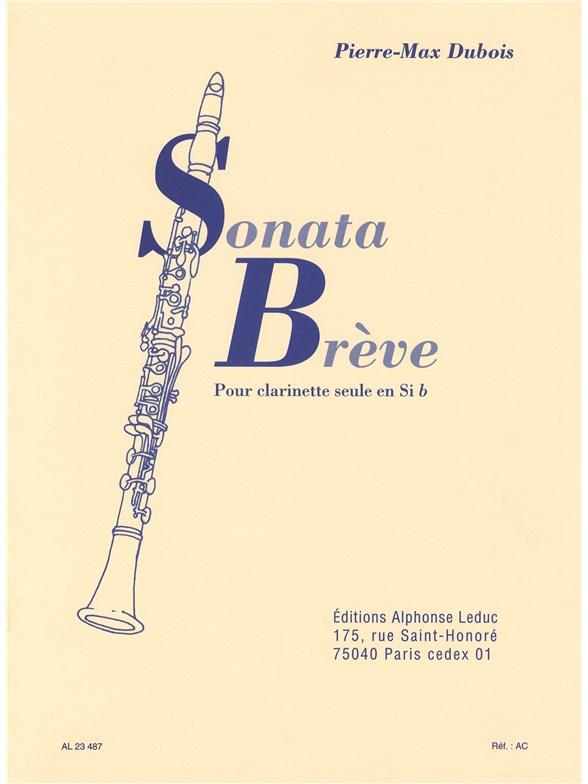 Sonata brève pour clarinette