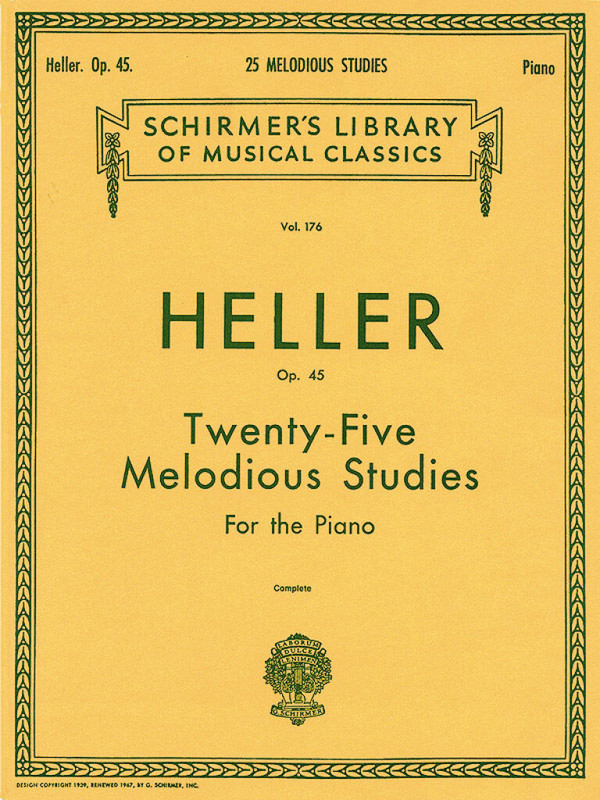 25 melodious Studies op.45