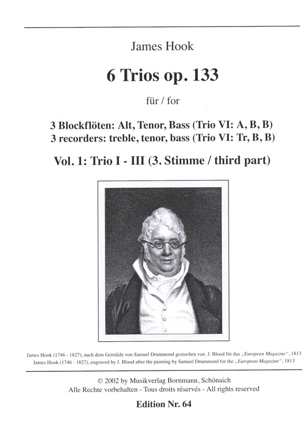 6 Trios op.133 Band 1 (Nr.1-3)