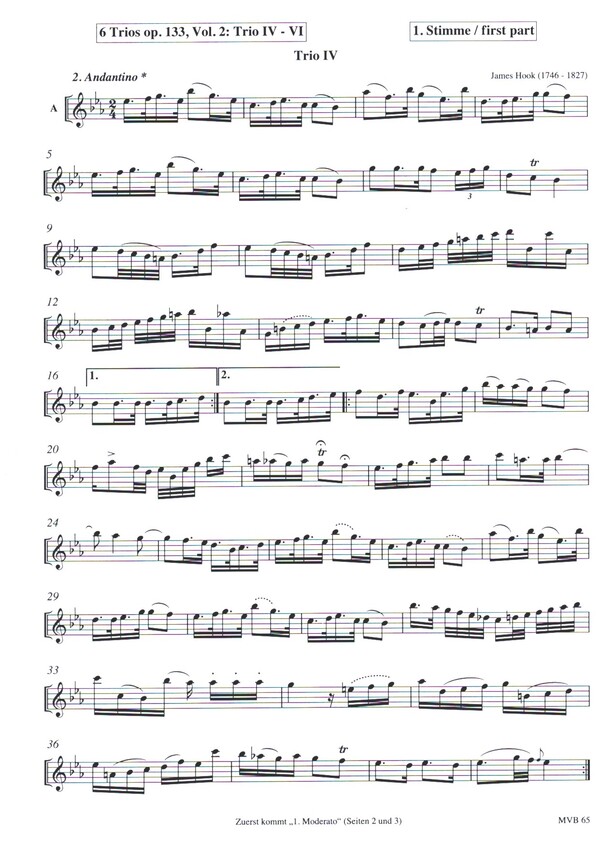 6 Trios op.133 Band 2 (Nr.4-6)