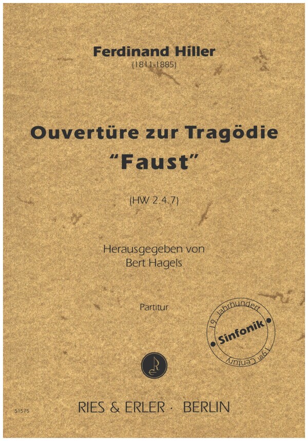 Ouvertüre zur Tragödie 'Faust' HW2.4.7