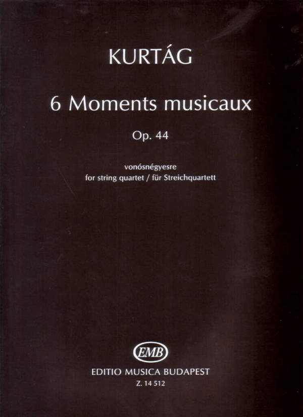 6 Moments musicaux op.44 für
