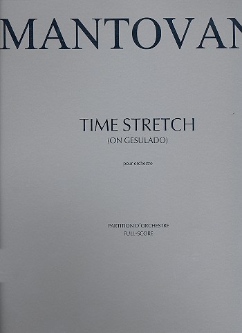 Time Stretch (On Gesualdo)