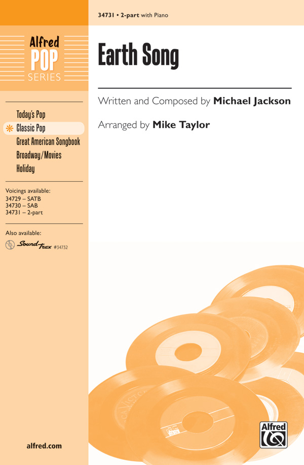 Earth Song for 2-part chorus and piano