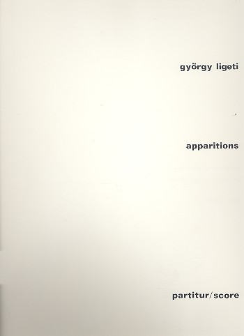 Apparitions für Orchester