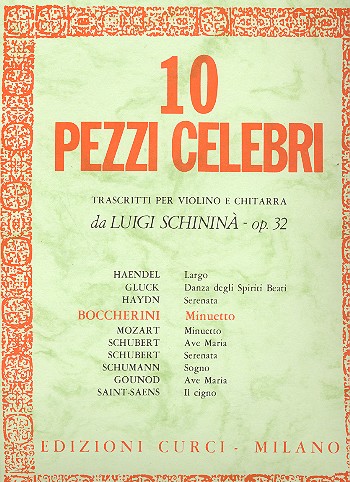 Minuetto per violino e chitarra