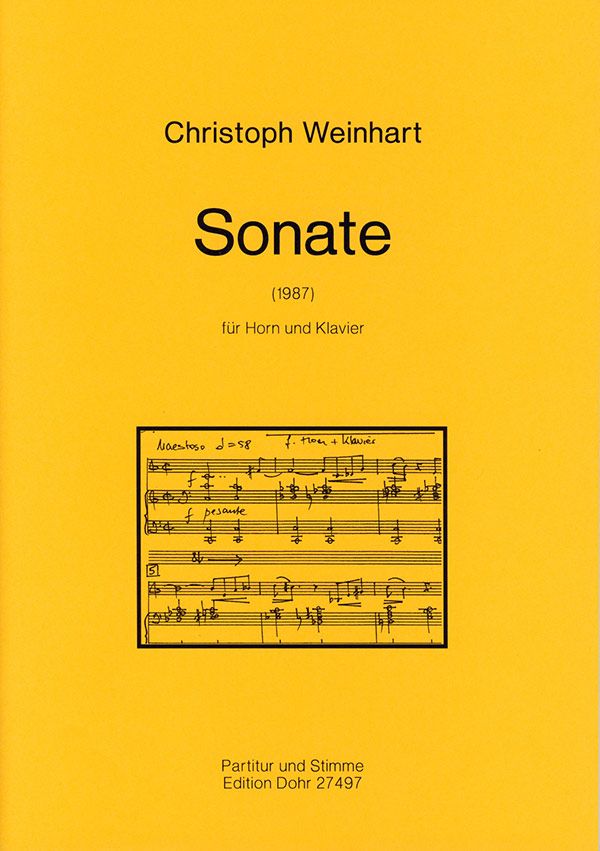 Sonate für Horn und Klavier
