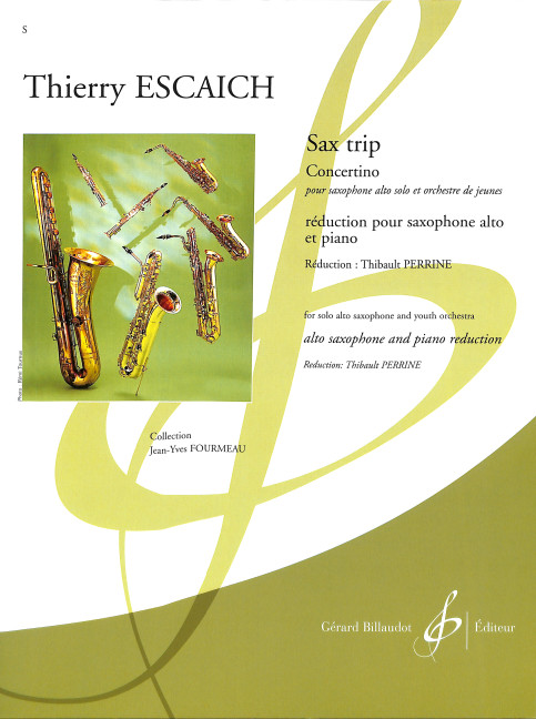 Sax Trip pour saxophone alto et orchestre