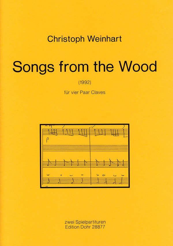 Songs from the Wood für 4 Paar Claves
