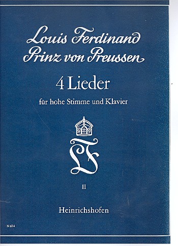 4 Lieder nach Gedichten von Frank Thiess