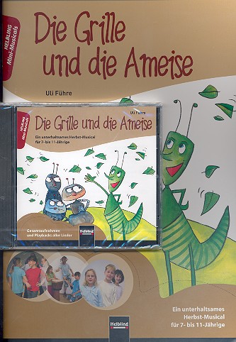 Die Grille und die Ameise (+CD) für