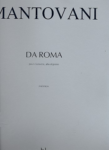 Da Roma pour clarinette, alto