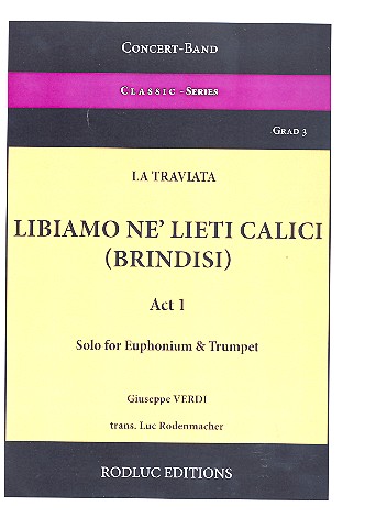 Libiamo ne' lieti calici für Trompete,