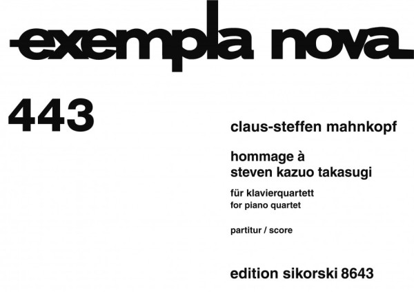 Hommage à Steven Kazuo Takasugi