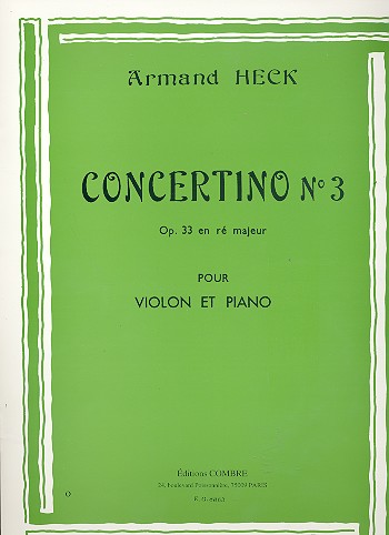Concertino D-Dur Nr.3 op.33