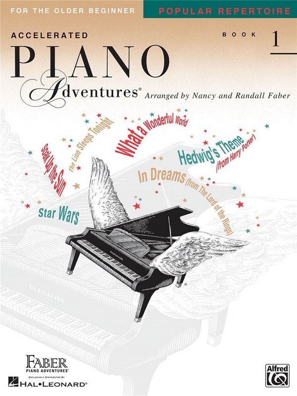 Accelerated Piano Adventures - Popular Repertoire vol.1