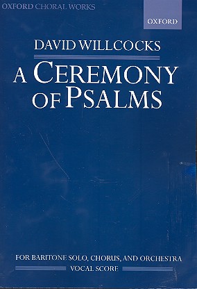 A Ceremony of Psalms for baritone,