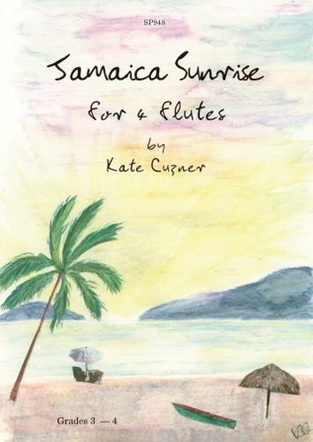 Jamaica Sunrise for 4 flutes