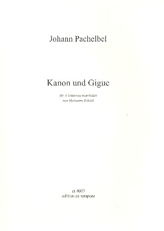 Kanon und Gigue