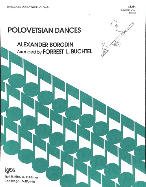 Polowetzer Tänze für Fagott und Klavier