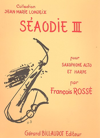 Séaodie III pour saxophone alto