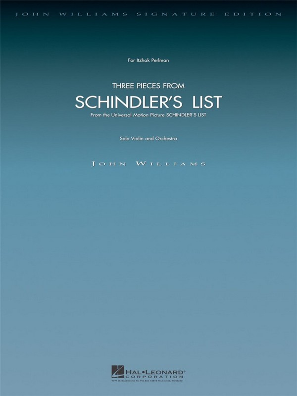 3 Pieces from Schindler's List: