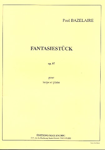 Fantasiestück op.87 für Harfe und Klavier