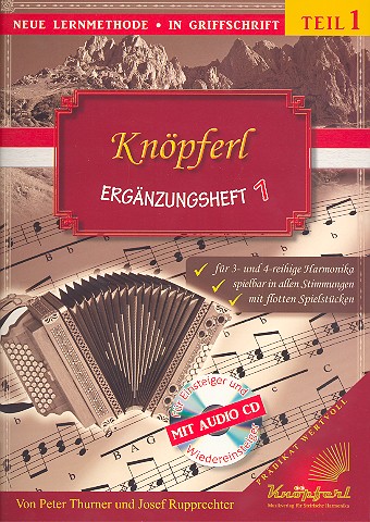 Knöpferl Band 1 Ergänzungsheft 1 (+CD)