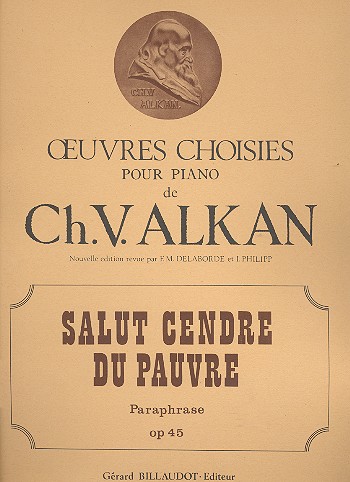 Salut cendre du pauvre op.45 
