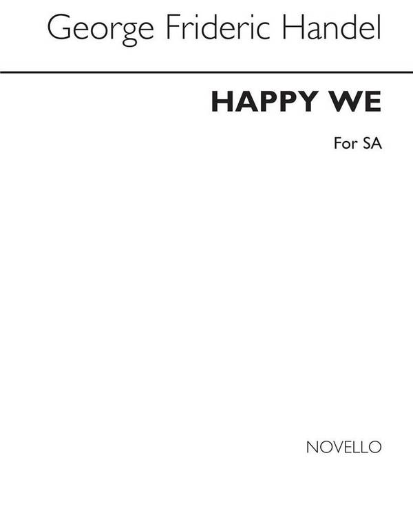 Happy we for female chorus and piano