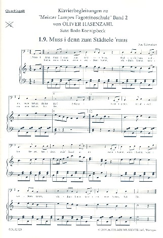 Meister Lampes Fagottinoschule Band 2