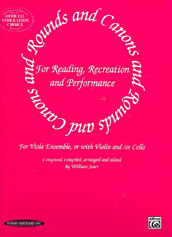 Rounds and Canons for viola ensemble