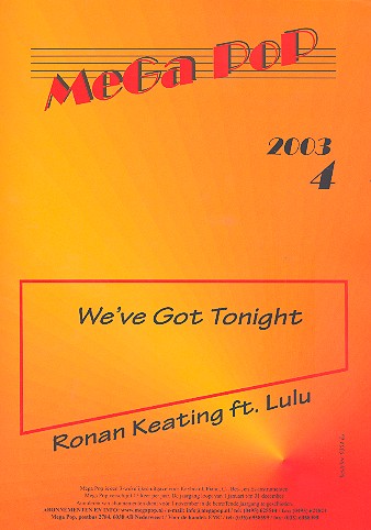 We've got tonight: für Es-Instrument