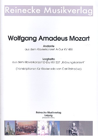 2 langsame Sätze aus den Klavierkonzerten KV488 und KV537 